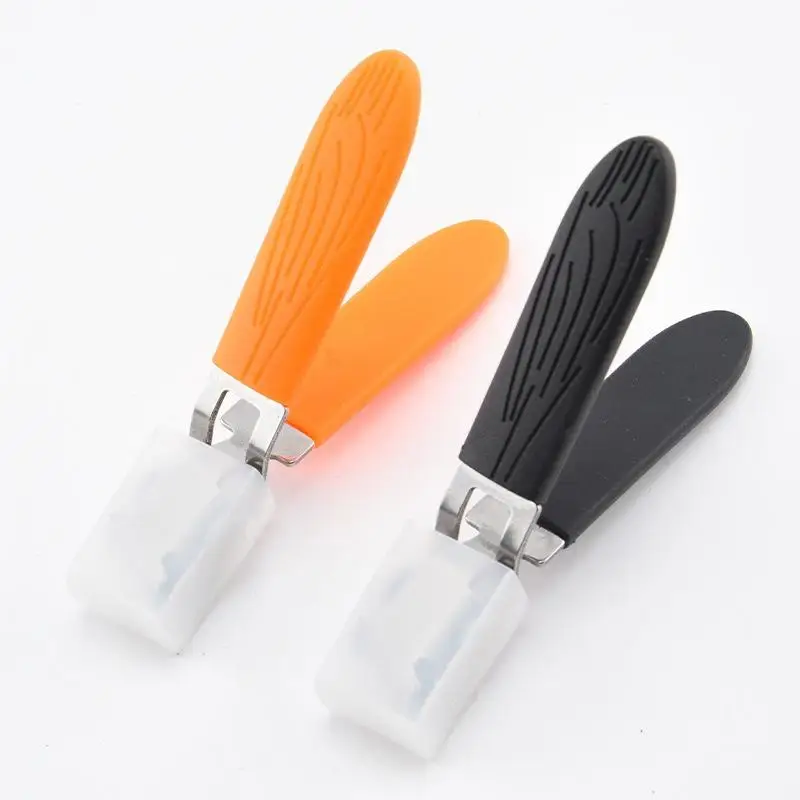 المهنية الفولاذ المقاوم للصدأ مسمار كليبرز مجموعة للأظافر السميكة مكافحة سبلاش حاد المتقلب مسمار باديكير أدوات مانيكير للرجال #2