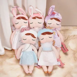 Metoo 13 Inch plushie Angel Doll Kawaii Kids Bedtime Birthday Gifts Fine Collect Stuffed Toys Playmates