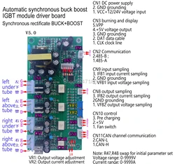 Automatic Synchronous Buck Boost IGBT Module Drive Control Board+MPPT Control