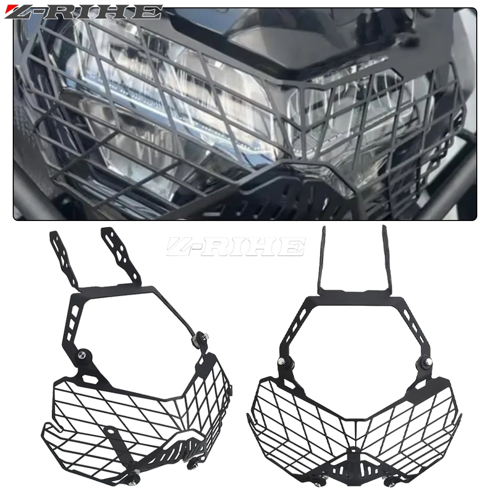 

Защитная решетка передней фары для Kawasaki KLR650 Adventure 2021 2022 2023 2024, защита фары KLR 650 ADV