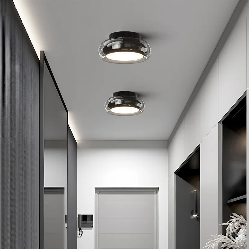 

Italian Minimalist All-Spectrum Eye-Care Ceiling Light for Corridor, Entryway, Foyer, Closet & Balcony