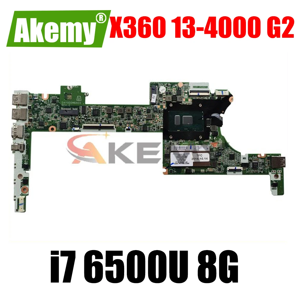

For HP Spectre X360 G2 13-4000 13-4100 Laptop Motherboard DAY0DDMBAE0 SR2EY i5-6200U With RAM Mainboard Tested OK