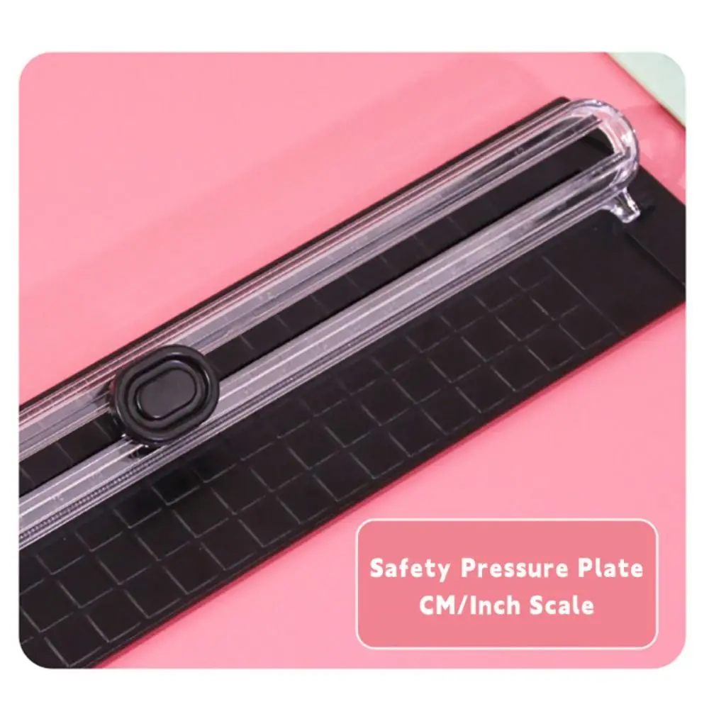 

A3/A4 Paper Cutting Paper Cutter with Pull-out Ruler Portable Paper Trimmer Bidirectional Paper Cutting Machine School Office