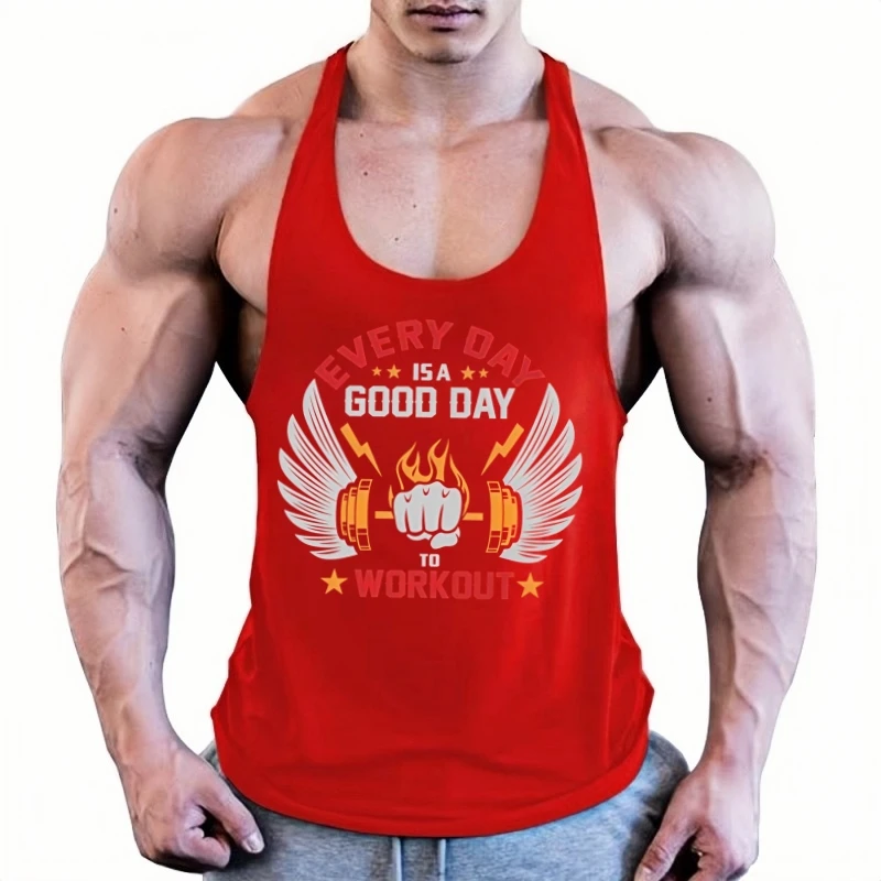 سترة سترينجر للرجال للياقة البدنية في صالة الألعاب الرياضية - سترة كمال الأجسام، قميص قطني متعدد الأغراض بدون أكمام لصالة الألعاب الرياضية وجلسلات التدريب في الهواء الطلق #3