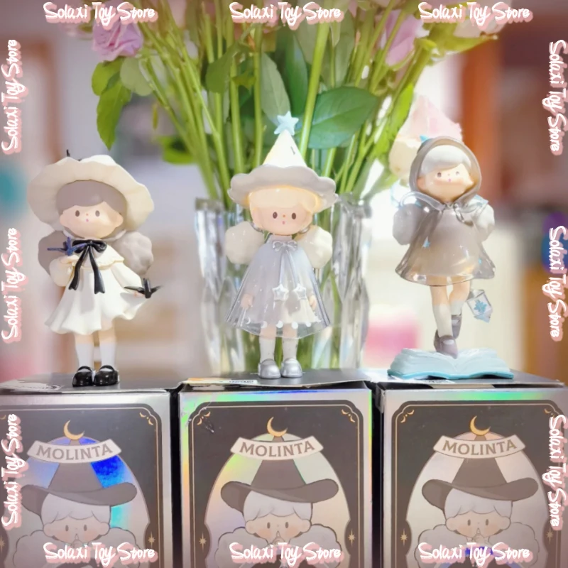 

Original New Olinta Popcorn Girl Molinta Chasing Light Series Blind Box Mystery Box Figurine Trendy Toy Birthday Kawaii Gift
