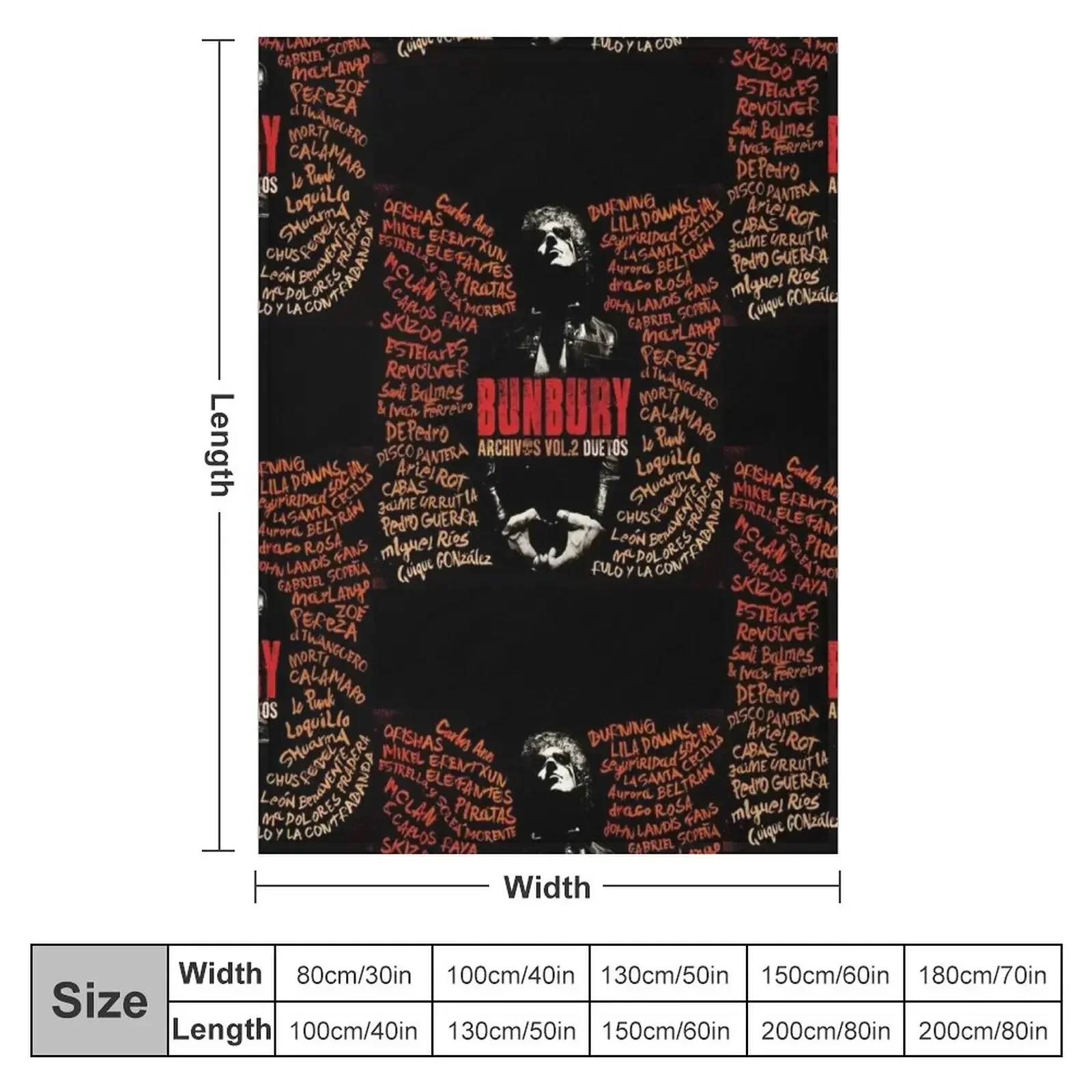 enrique 2021 tour bunbury bedakan Throw Blanket for babies Blankets For Bed Blankets