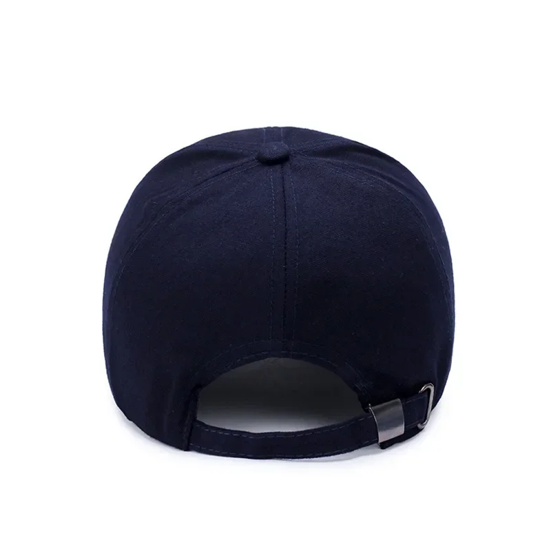 New 10cm Long Brim Unisex Simple Black Baseball Cap Solid Color Golf Hat Cotton Caps Hats Casual Hip Hop Dad Hats For Men Women