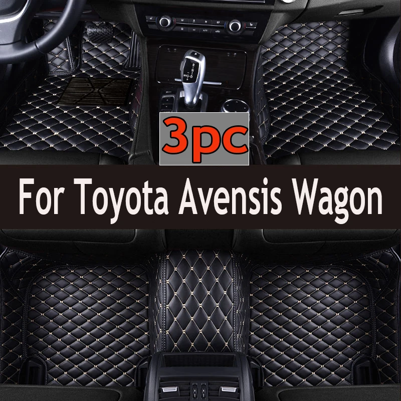

Напольный коврик для Toyota Avensis Wagon T270 2009 ~ 2018, автомобильные коврики с защитой от грязи, роскошные кожаные коврики, автомобильные аксессуары