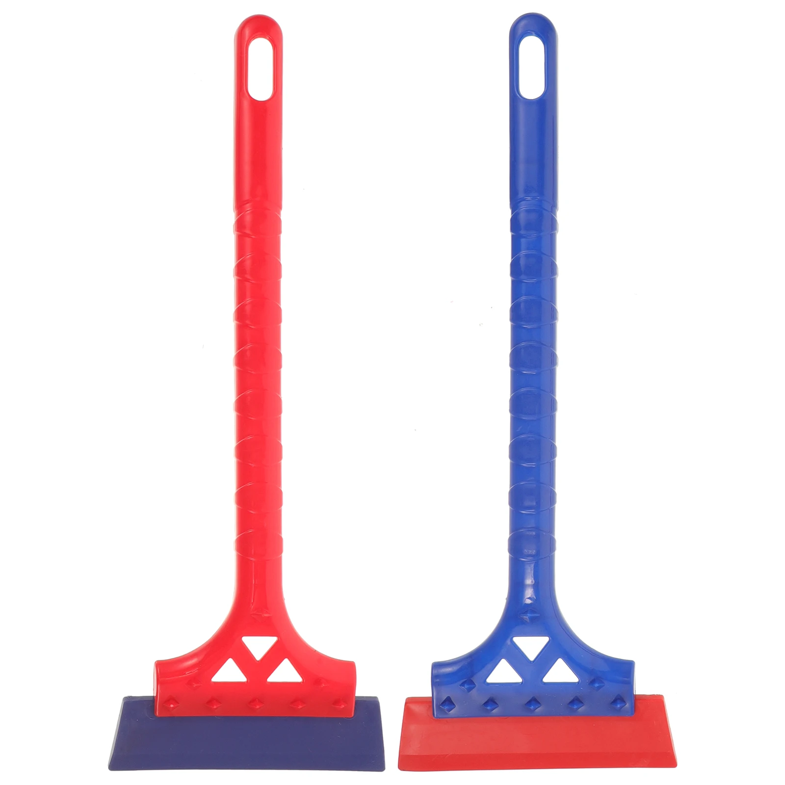 

2Pcs Car Snow Shovel Ice Scraper Long Handle Detachable Resin Snow Removal Tool for Trucks Suvs Winter Emergency