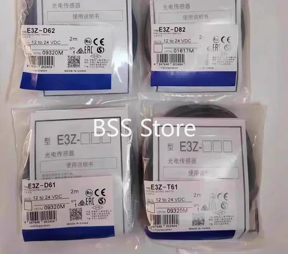 E3Z-D61 E3Z-D62 E3Z-D66 E3Z-D67 E3Z-D81 E3Z-D82 E3Z-D86 E3Z-D87 Photoelectric Switch Sensor