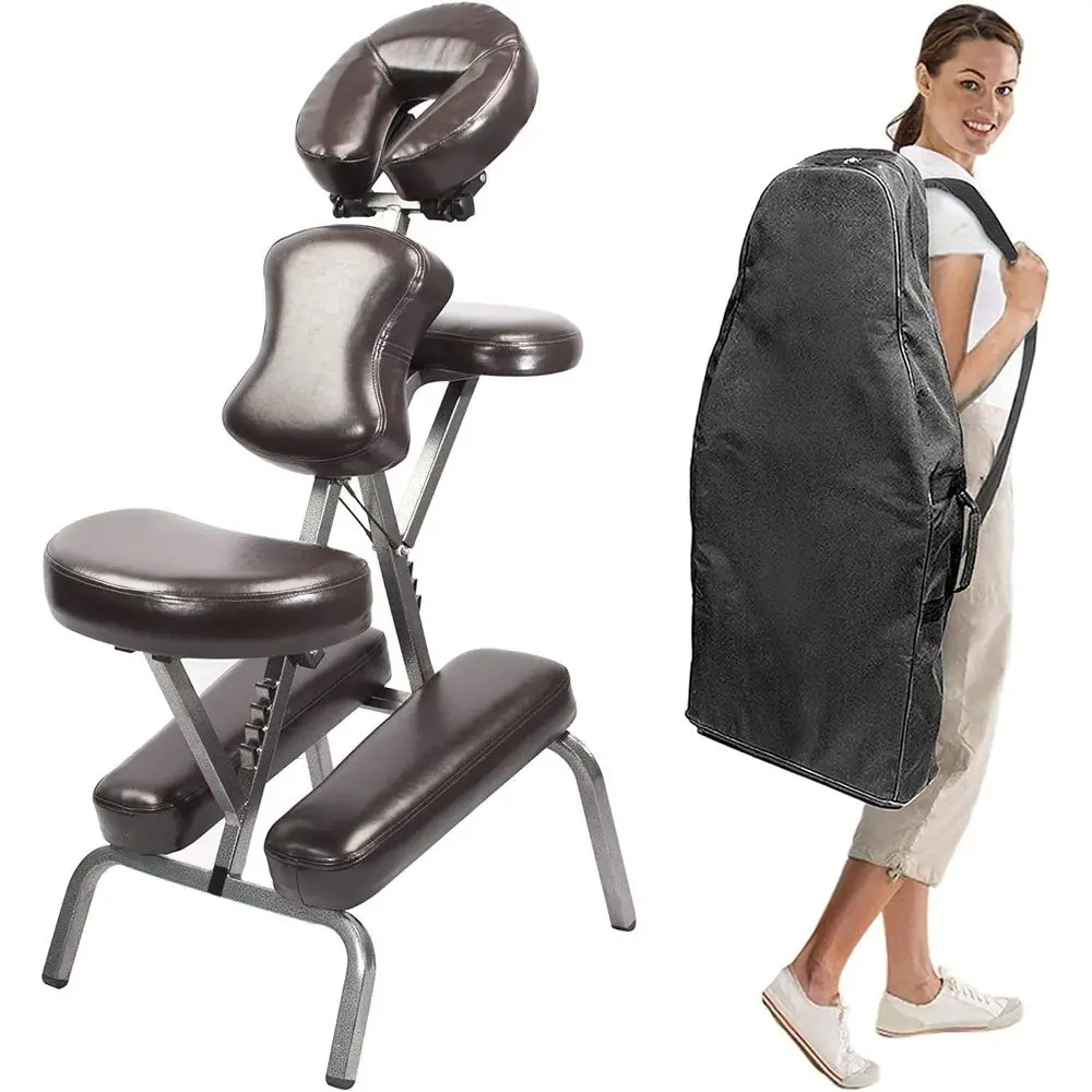 

Регулируемое портативное массажное кресло для тела Olding ull Bedord, Coee, 11 x 14 x 39 дюймов