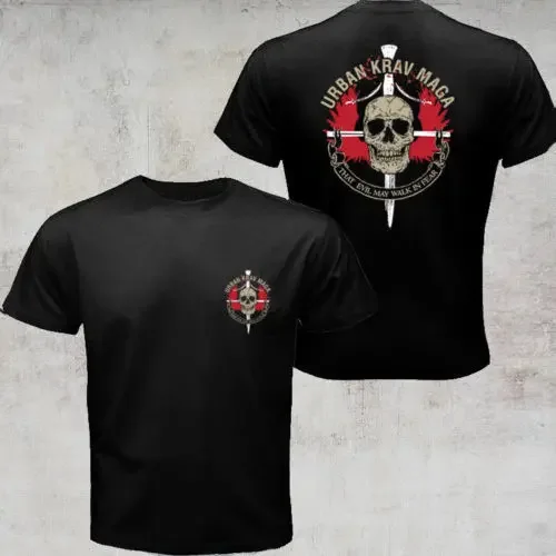 New Urban Krav Maga Idf Israel Martial Art Self Defense Top Quality Men'S Summer T-Shirt 2019 Fashion Cotton Tees Skate T Shirt