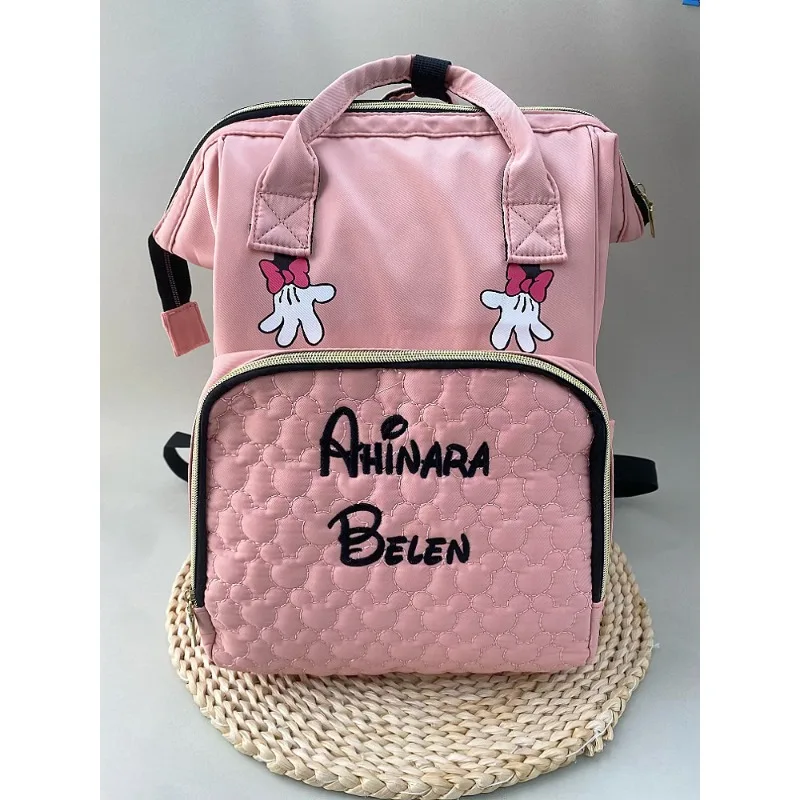 

Custom Personalized Mommy Backpack - Multi-Functional Diaper Bag for Outdoor Travel Unique Gift for Mothers