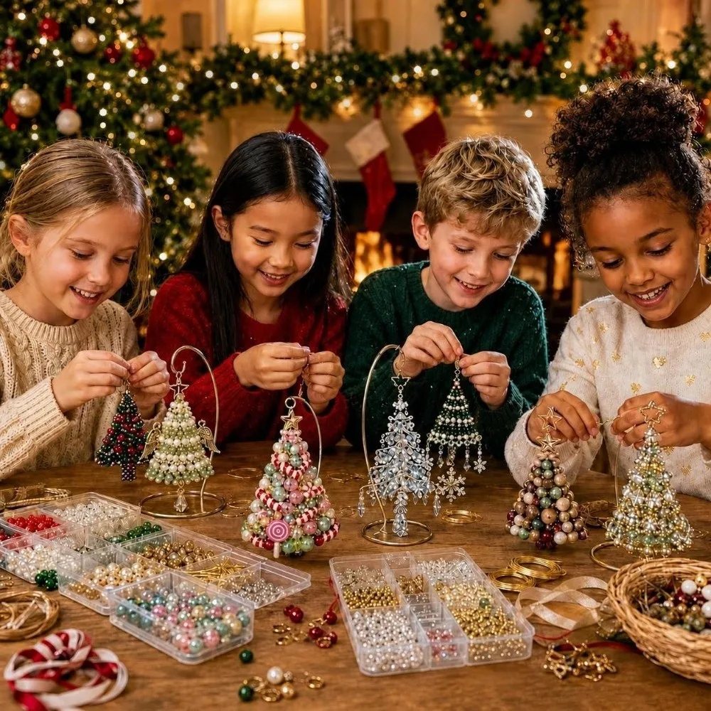 DIY Beaded Christmas Ornament 2