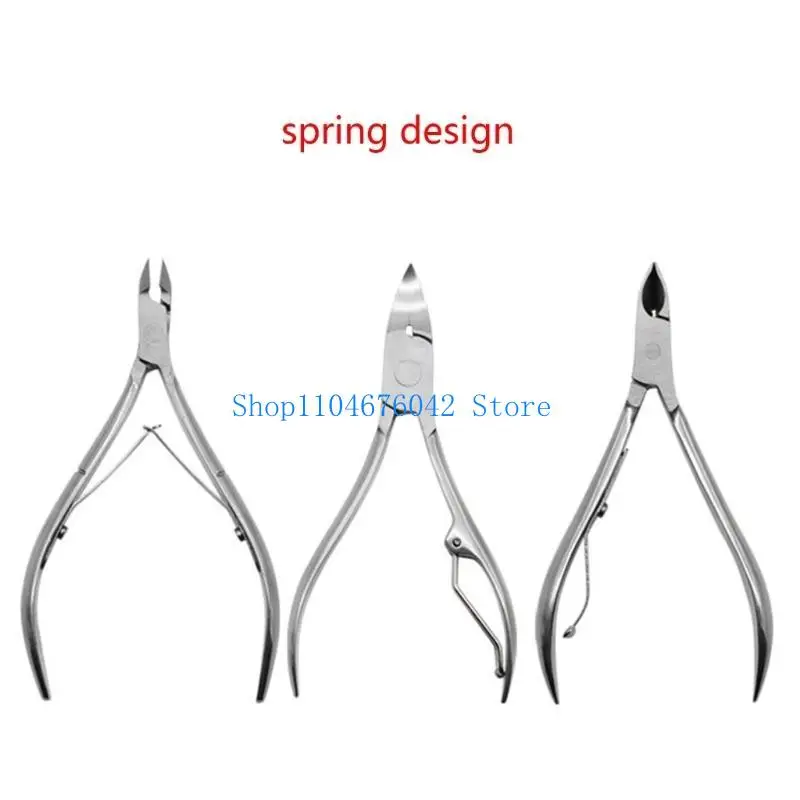 652F Cuticle Nipper Scissors Stainless Steel Dead Skin Scissors - Assorted Colors