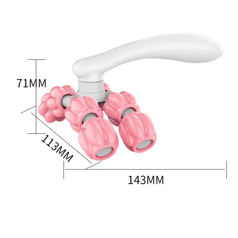 

1Pcs Massage Roller Y-Shape Handheld Muscle Relaxer for Body Neck Arms Legs Acupressure Reflexology Recovery Tool