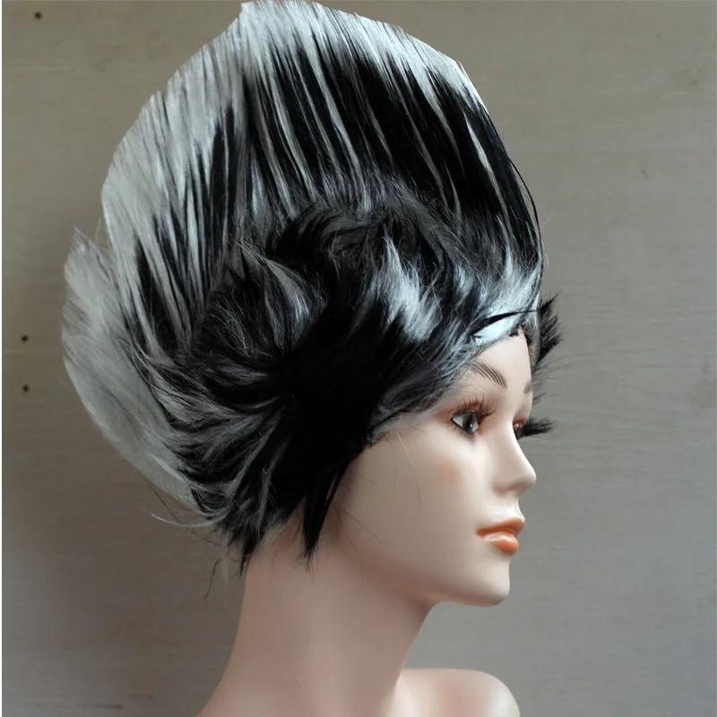 Cosplay Karneval Perücke für Geburtstagsfeier, lustige Haarhut-Accessoires, Tanz-Kopfschmuck, Nation Disco primitive Kopfbedeckung – Detail 10