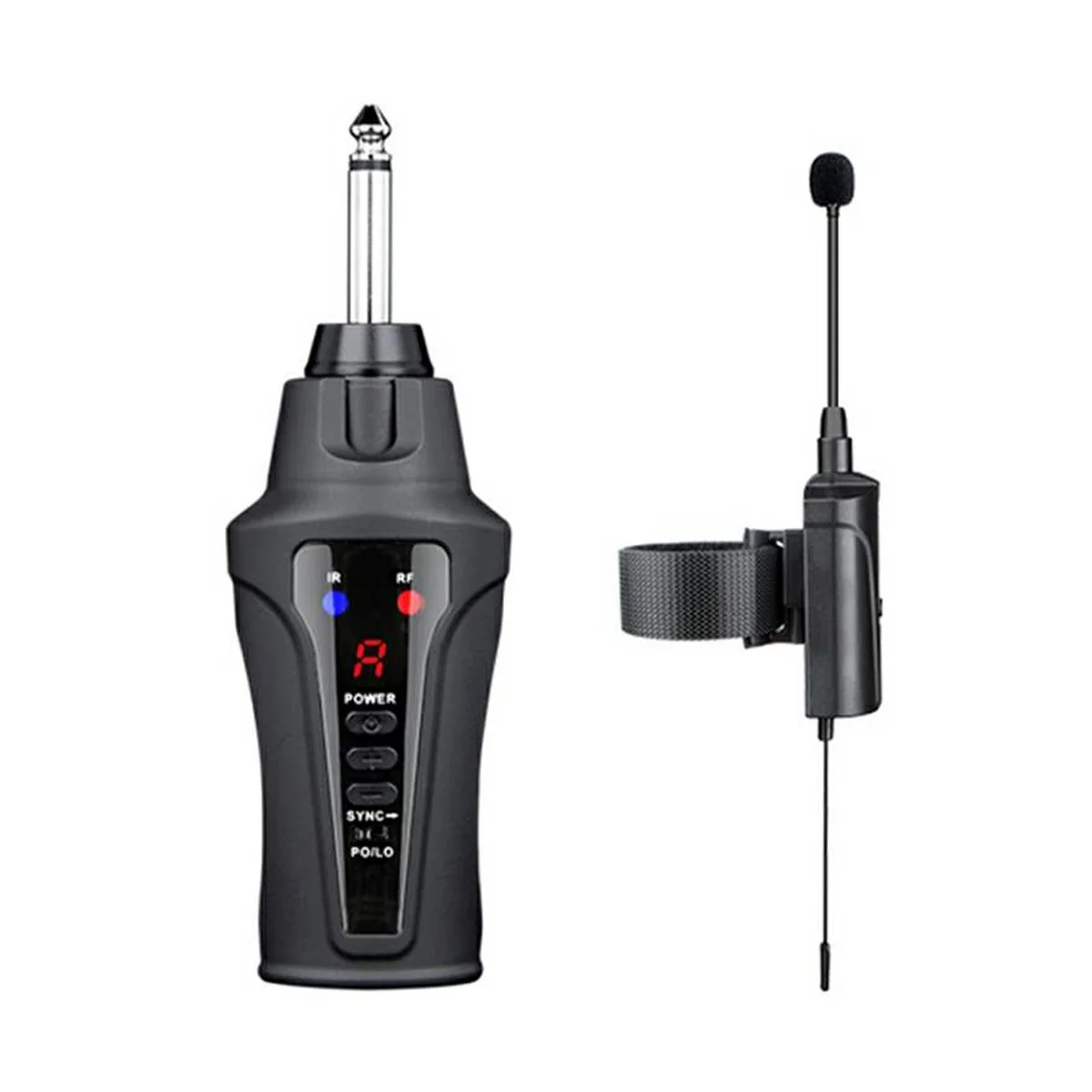 A57G-ACEMIC Flute Microphone Instrument Wireless Mic Micro-Gooseneck Pick Up Receiver and Transmitter System for Flute