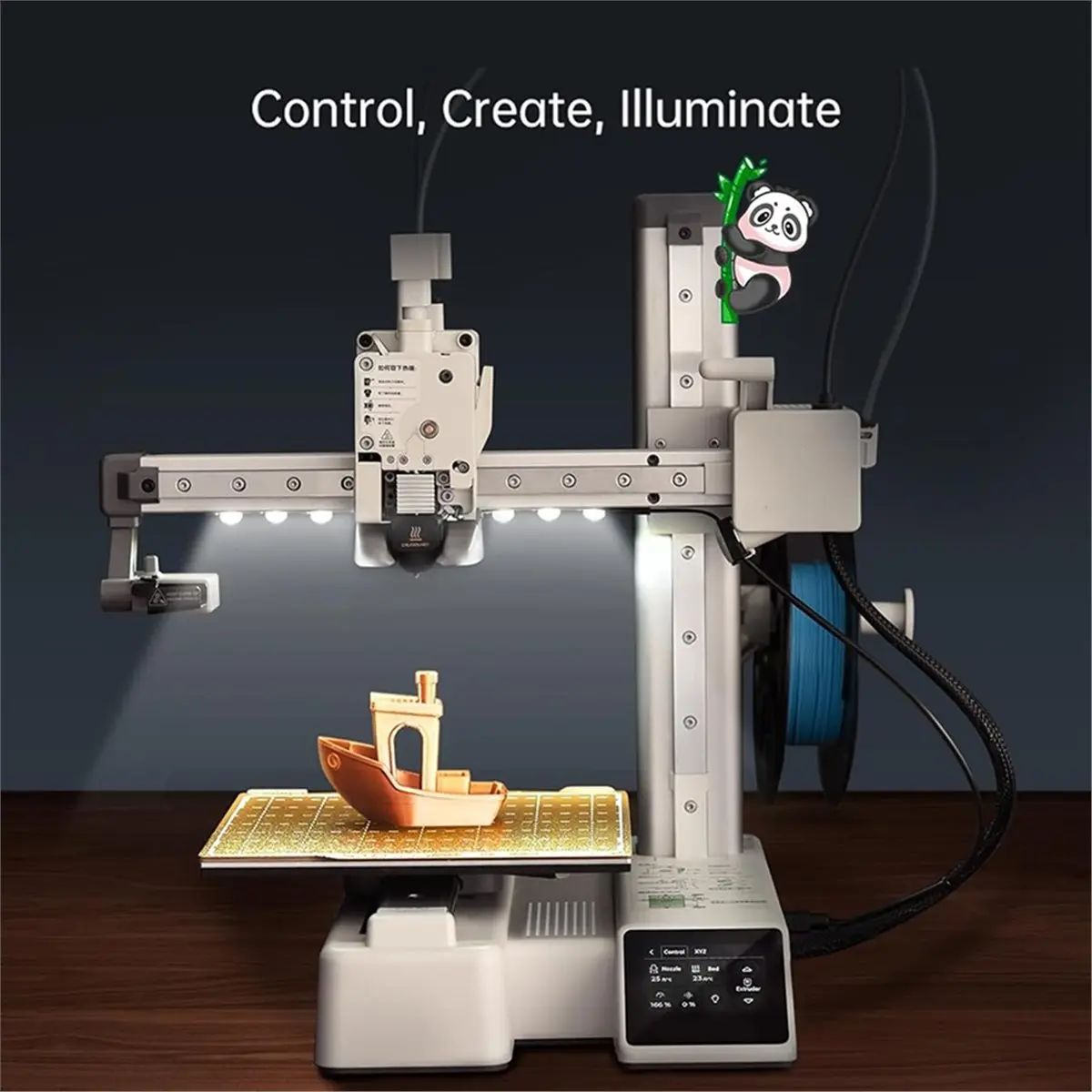 

Светодиодная панель (A75T) для модернизации 3D-принтеров Bambulab A1 MINI SERIES: высокая яркость, магнитное крепление, запчасти для 3D-принтеров