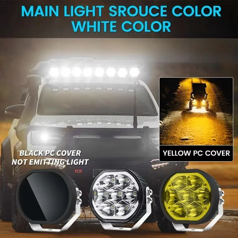 Outdoor 50 Inch Combo Beam White Vehicle Truck Car Spot Work Offroad Fog Driving IP67 Waterproof LED Bar Light 4x4
