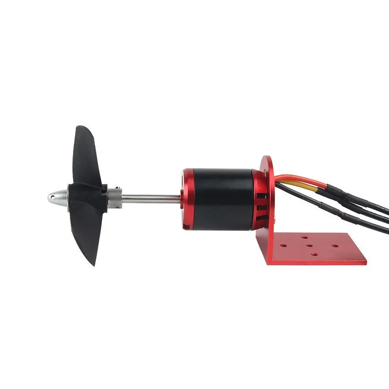 For Plastic Paddle Brushless Motor Thruster 6kg Thrust Remote Control Boat Underwater Thruster Power
