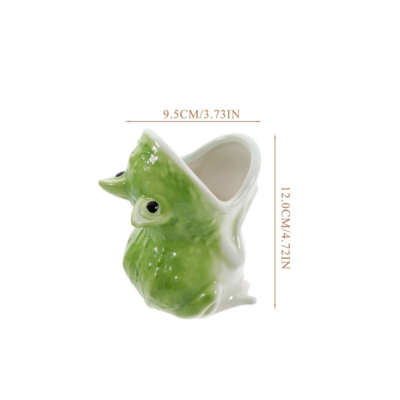 Creative Ceramic Animal Flower Pot Lovely Cartoon Planter for Indoor Plants Home Balcony Garden Decor