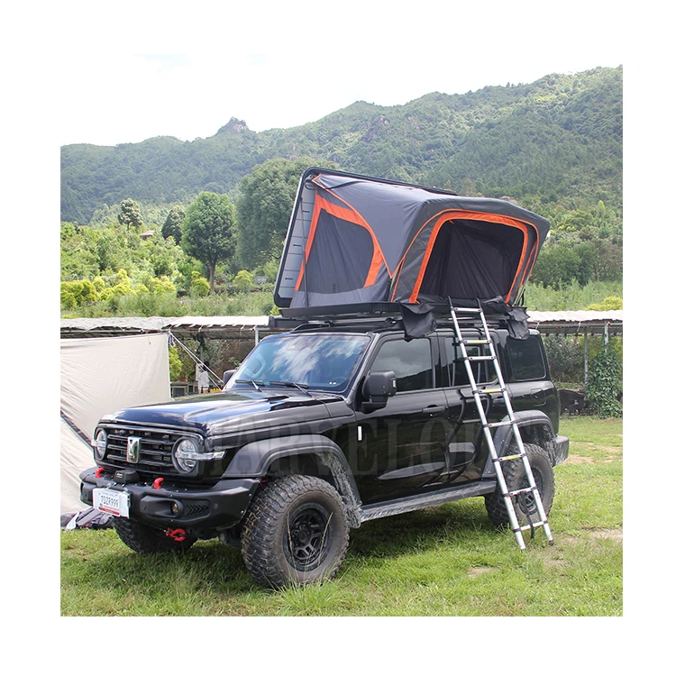 

Chinese Factory 2 Person Roof Tent Car Hard Shell Top Tents