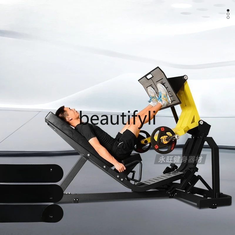 

Commercial Fitness Equipment 45 Degree Inverted Pedal Machine, Leg Pedal Machine Push Leg Buttocks Strength Training Equipment