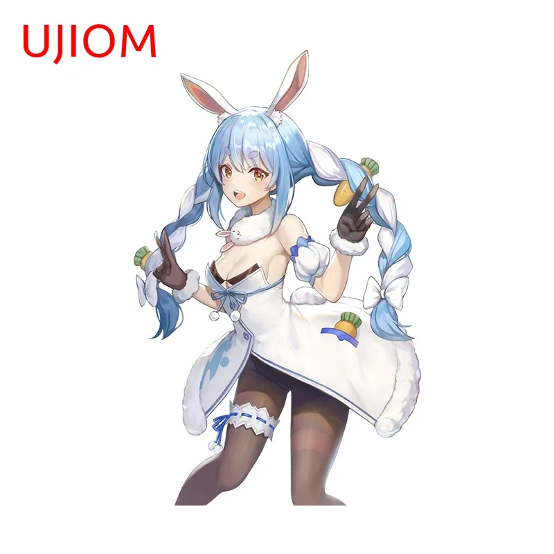 UJIOM Charming Seductive Alluring Hololive Wall Stickers Playful Vivid Animal Girl Picture Decal Home Decoration Accessories