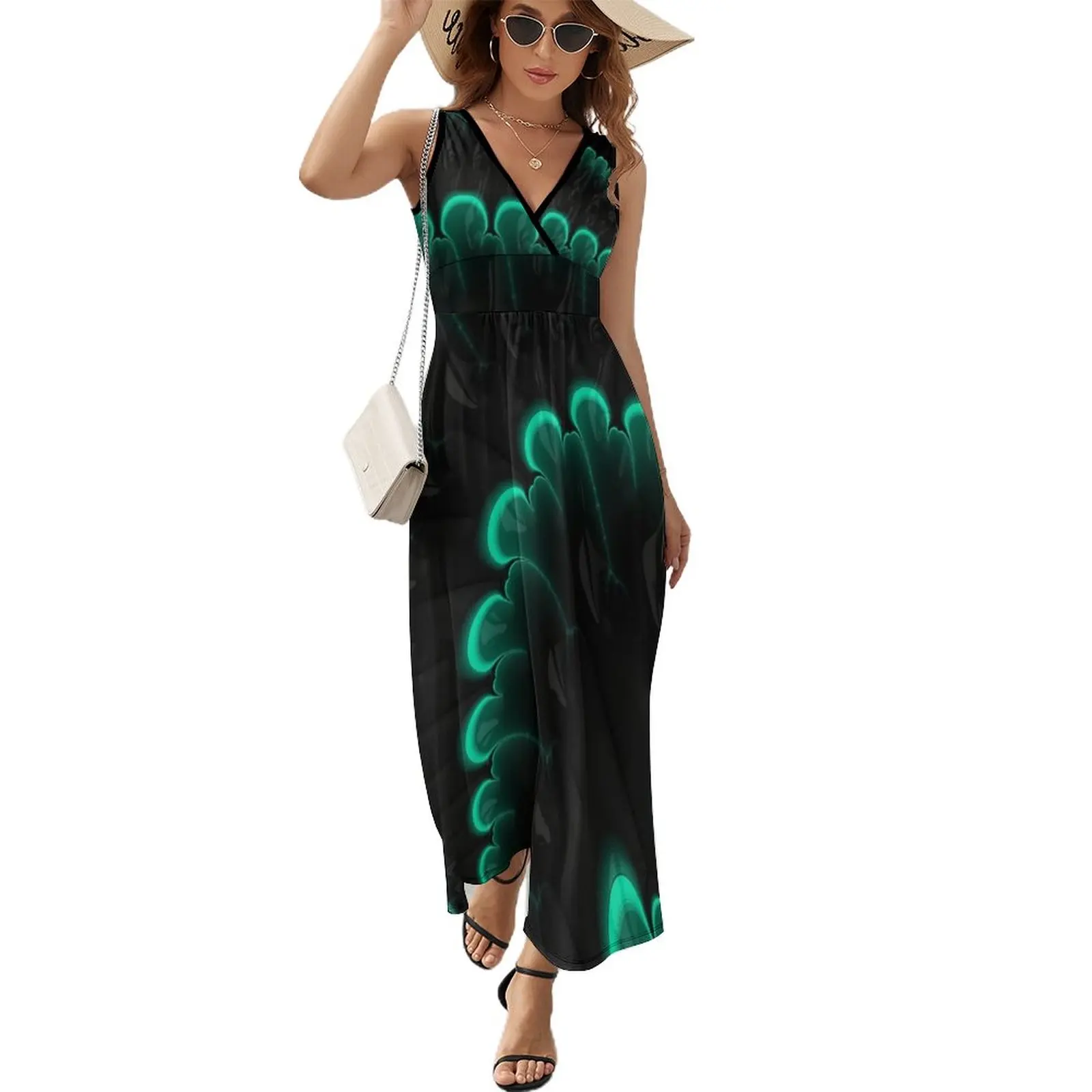 

Glow in the Dark Sleeveless Dress Women's summer dresses summer women's suit elegant party dress for women 2023