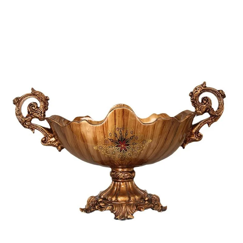 

Fruit bowl for home use, creative decoration ornaments in the living room, luxury and high-end fruit bowls