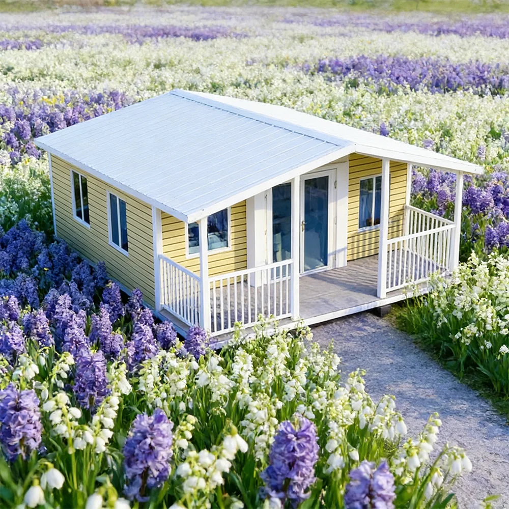 Industrial Grade Construction Foldable Container House with High Security for Permanent Residence