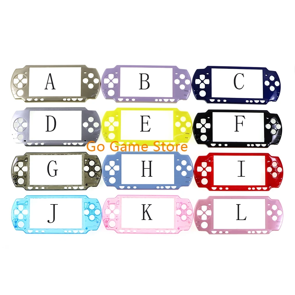 Case Shell Cover Shell Case Housing Front Faceplate Case Cover For PSP 2000 Front Faceplate For PSP 2000
