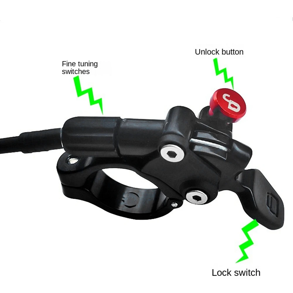 MTB Bike Dropper Seatpost Bike reggisella contagocce Remote per 22.2mm bici e bici da strada manubri accessori per biciclette