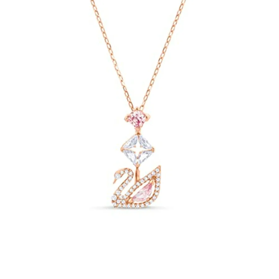 

Dazzling Swan Jewelry Collection, Blue Crystals, Pink Crystals, Clear Crystals