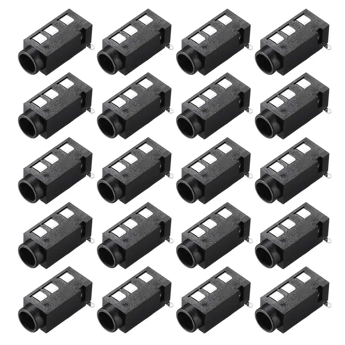 3.5 mm Audio Jack Connector PCB Mount Female Socket 4 Pin PJ-320D 20PCS/50PCS