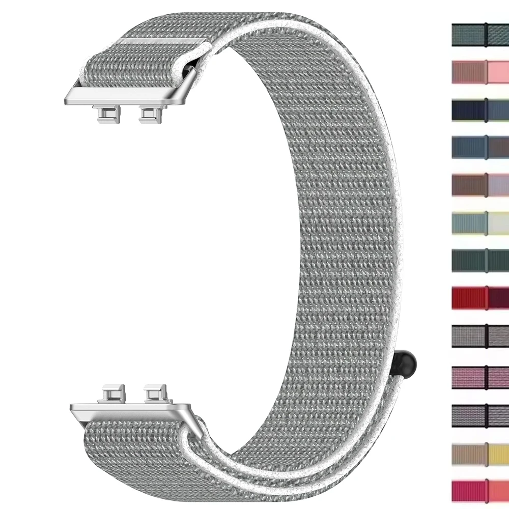 Pulseira de nylon para huawei band 11/11pro, pulseira respirável para smartwatch, acessórios para huawei band 11pro