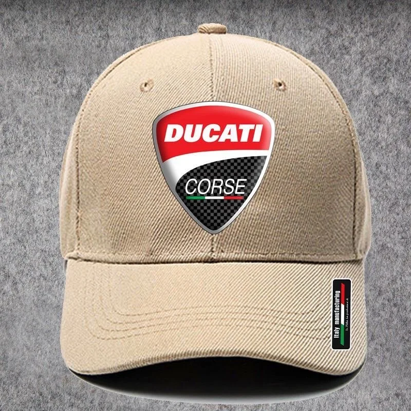 

Women Men Design Ducati LOGO Fashion Embroidery Hats Baseball Cap For Ducati Monster Panigale 748 749 999 1098 1199 1299 1198 S