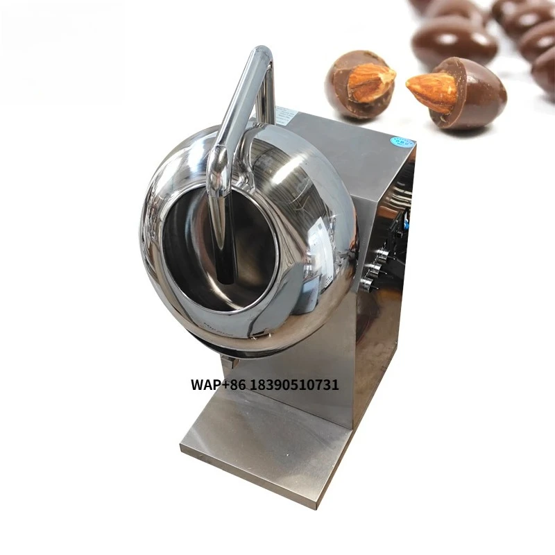 

Gusu Automatic Stainless Steel Chocolate Panning Machine Chocolate Coating Machine