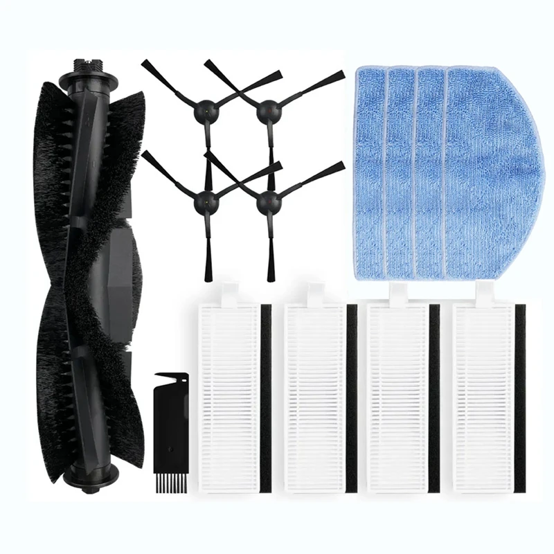 Main Side Brush Filter Mop Replacement Parts As Shown For Honiture G20 Pro,For Tikom G8000 Pro,For Laresar Evol 3 3S Accessories