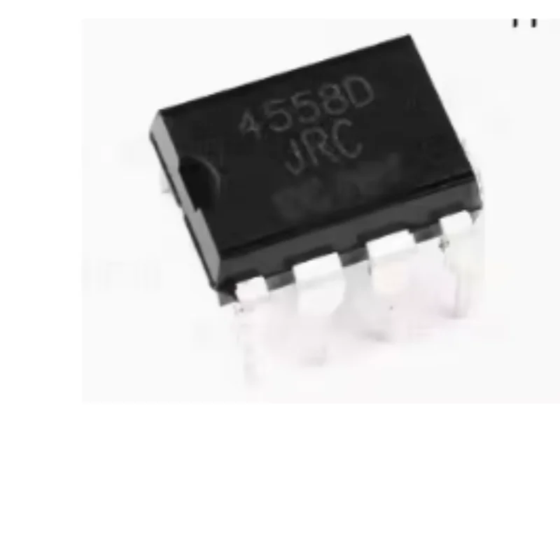 20PCS JRC4558D DIP-8 Through Hole / SOP8 SMD Dual Opamp Replace NE5532 LM1458 DIY Audio Preamp Guitar Pedal Power Amplifier Comp