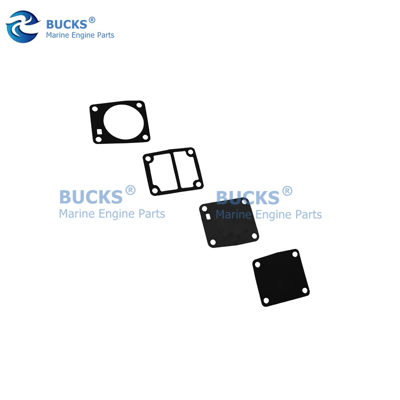 369-03302-0 369-03307-0 369-03306-0 369-03303-0 Pump Cover Gasket Set for Tohatsu Outboard Engine Carburetor 5HP