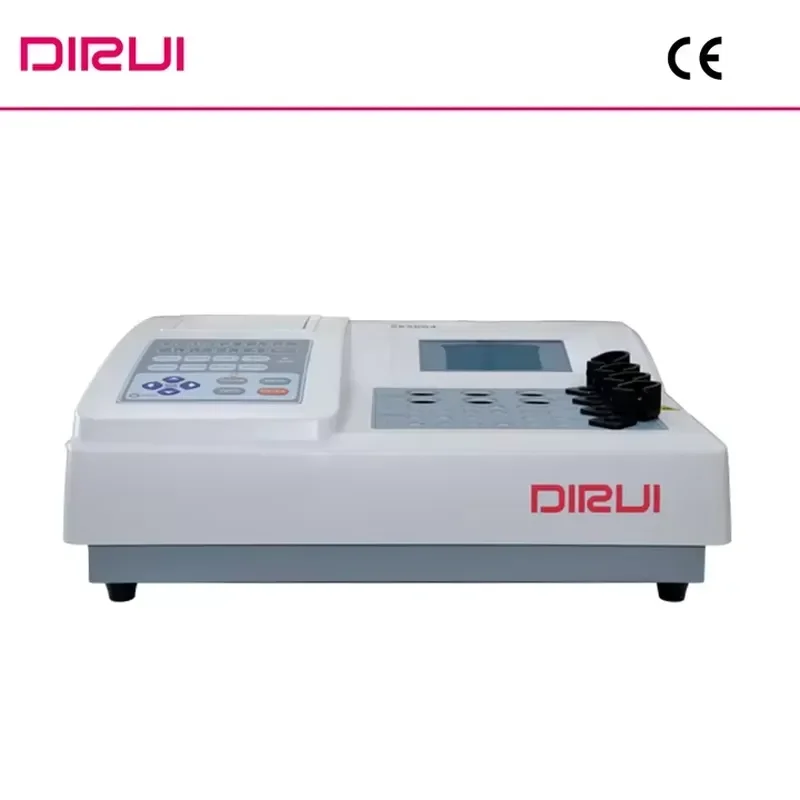 DIRUI Easy Use 4 Items Concurrent and Dual Wavelength Detect Semi Automatic Coagulation Analyzer for Clinical Application