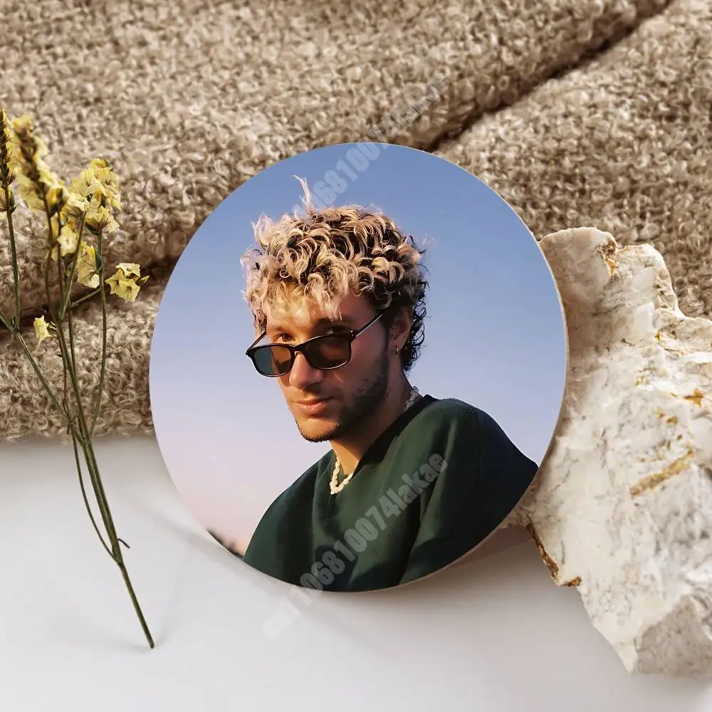 J-Jeremy Crusher Z-Zucker Garden State Wooden Cup Mat Cappuccino Vodka Juice Water Coaster for Flower Shop