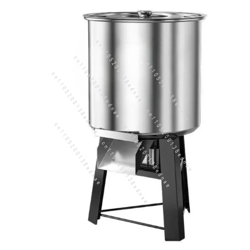 Household Poultry Feed Crusher - Stainless Steel Vegetable Grinder For Chicken Duck Goose, Manual/Automatic, Bucket Design