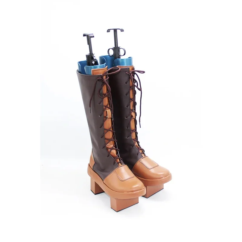 千本桜コスプレ靴着物靴ミクコスプレ小道具ハロウィンブーツカスタムメイド