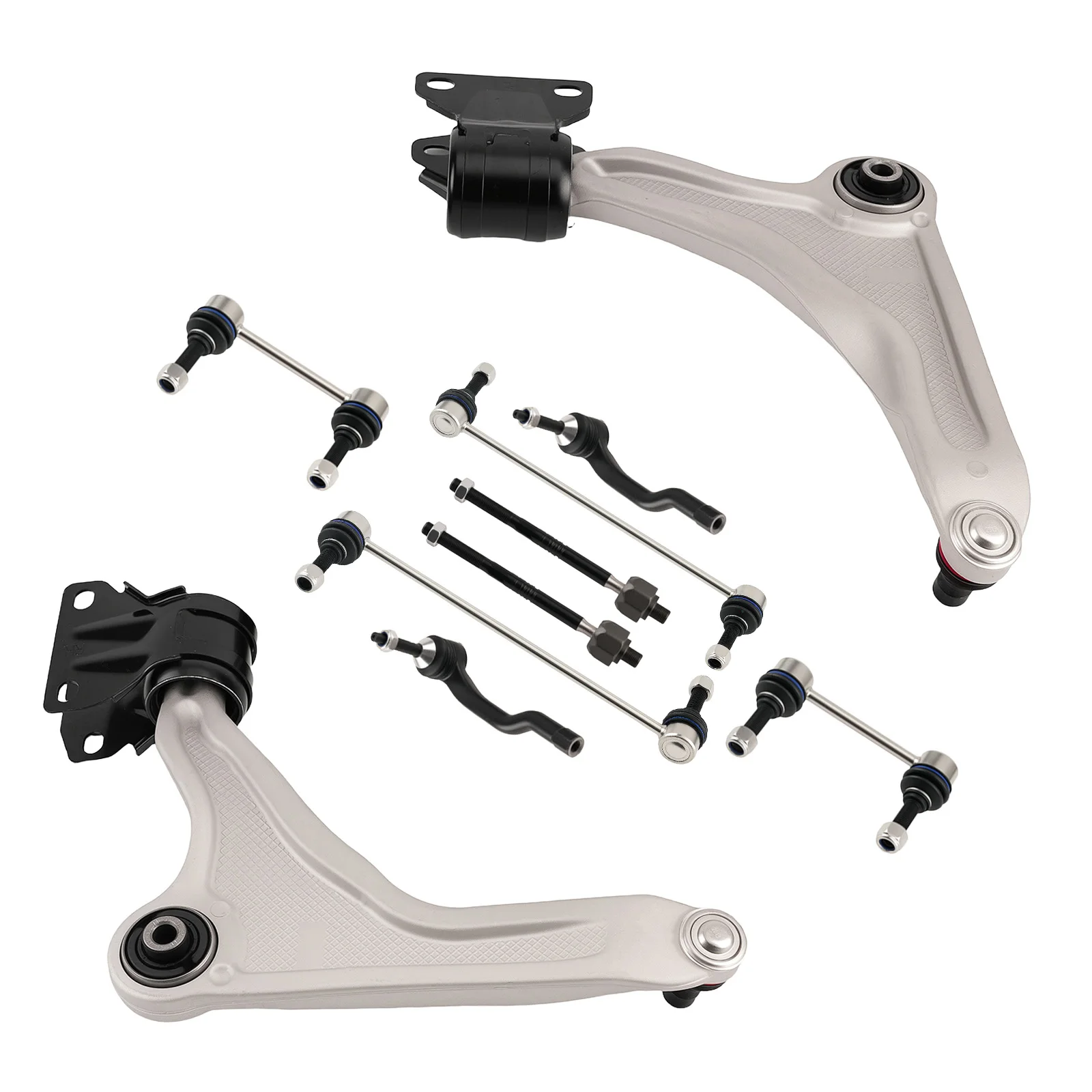 MaXpeedingrods Adjustable OE Control Arm For LINCOLN MKZ 2013-2018 All Models Front Lower Control Arm Ball Joints Tie Rod