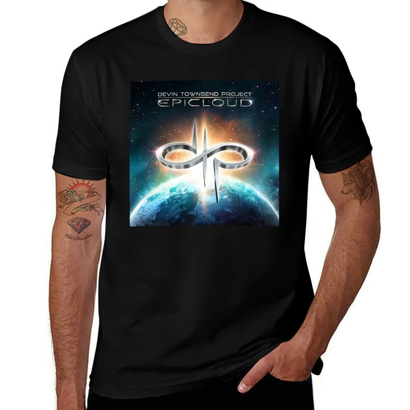 

The Devin Townsend Project - Epicloud album 2012 T-Shirt Basic Solid Color Casual Tee Shirt