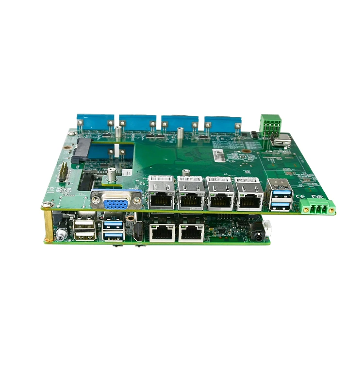Eip OEM ODM Custom I3-8145U I5-8265U I7-8565U 2RJ45 DDR4 64GB Traffic Industrial Automation Mini Pc Industrial Computer