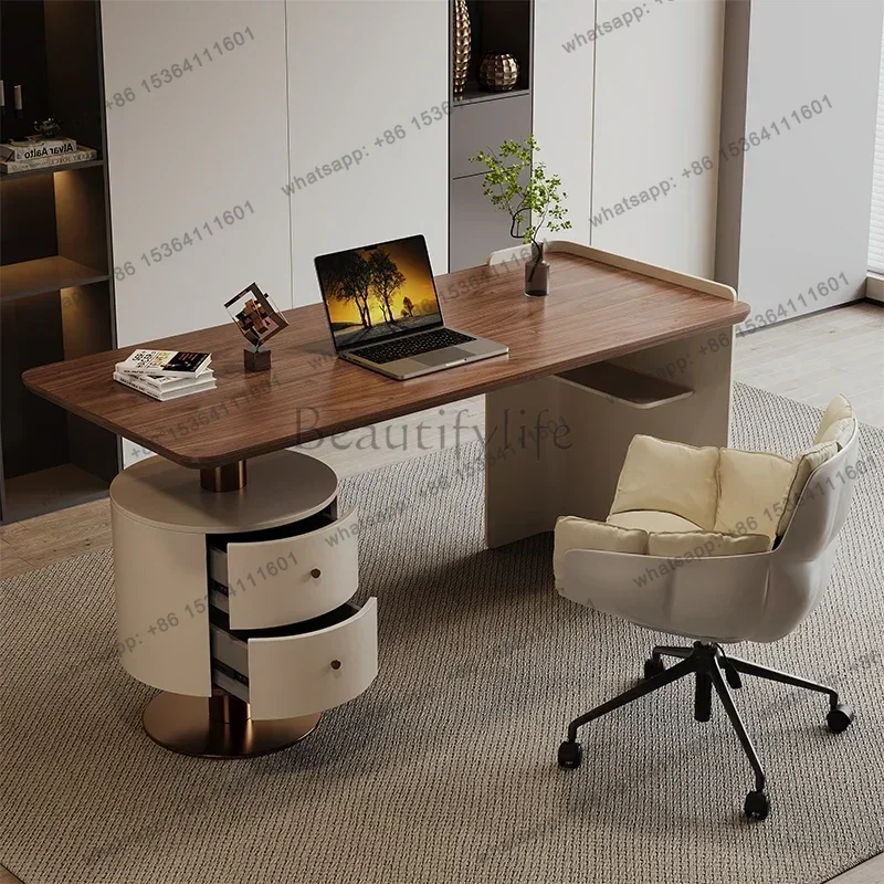 LJY 140x70x75cm 160x70x75cm 180x70x75cm Modern Luxury Office Table Motion Study Tables Room Desks Computer Desk Office Furniture